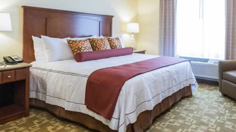 King Hotel Room